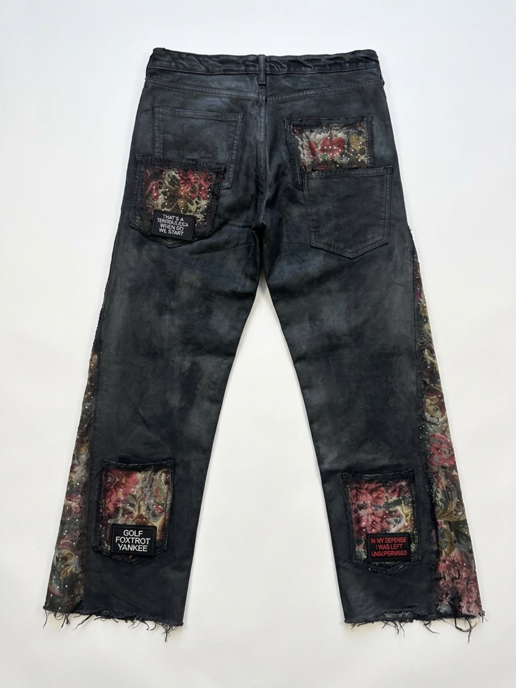 Sequin Chaos Statement Jeans