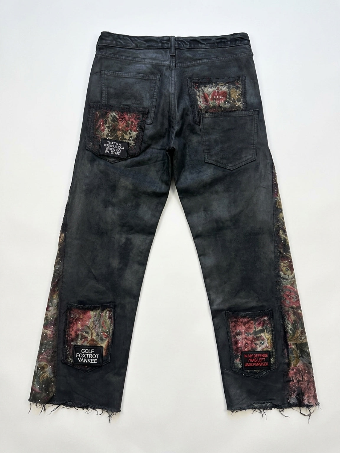 Sequin Chaos Statement Jeans