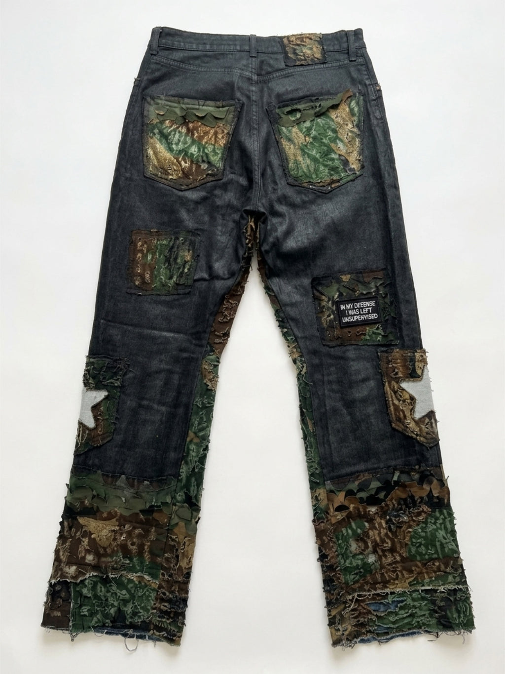 Bigfoot Defense Patchwork Pant