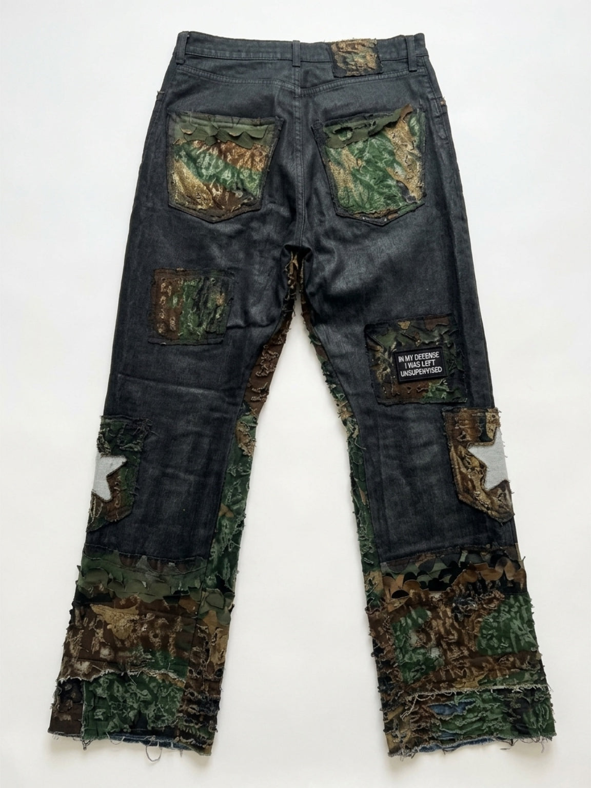 Bigfoot Defense Patchwork Pant