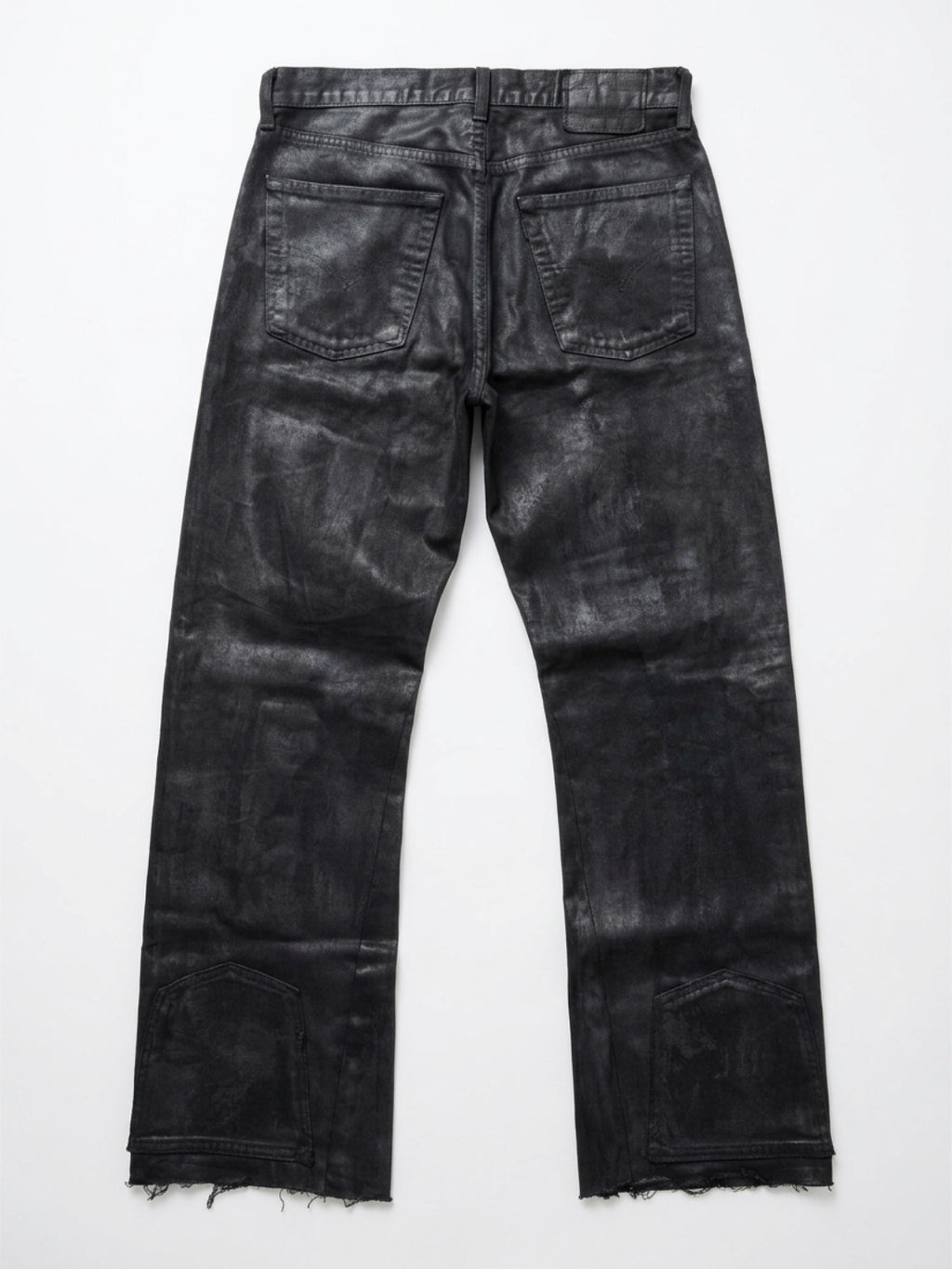 Waxed Lace-Up Shadow Utility Pants