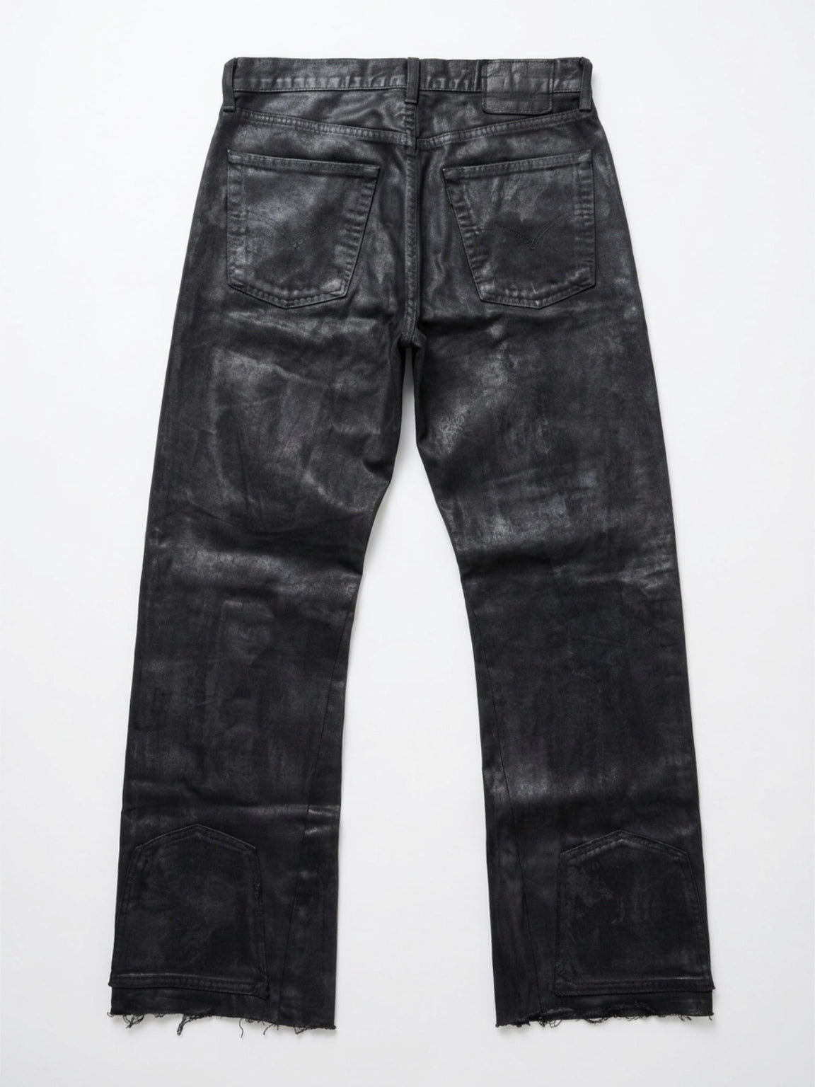 Waxed Lace-Up Shadow Utility Pants