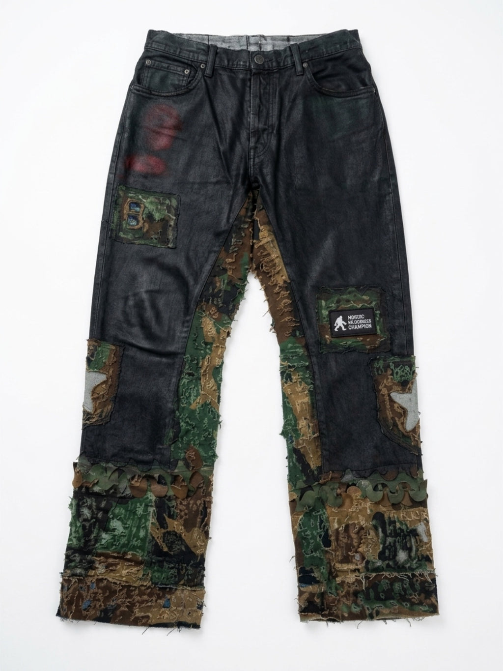Bigfoot Defense Patchwork Pant