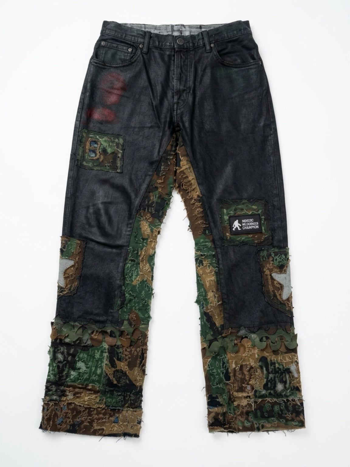 Bigfoot Defense Patchwork Pant
