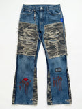 Camo chaos denim