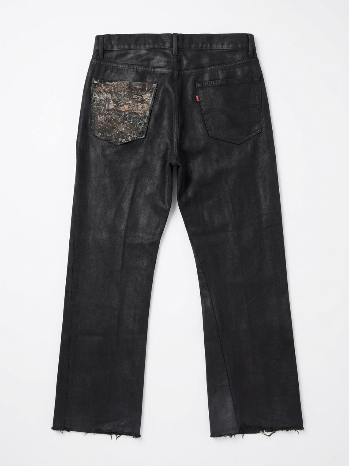Wax denim