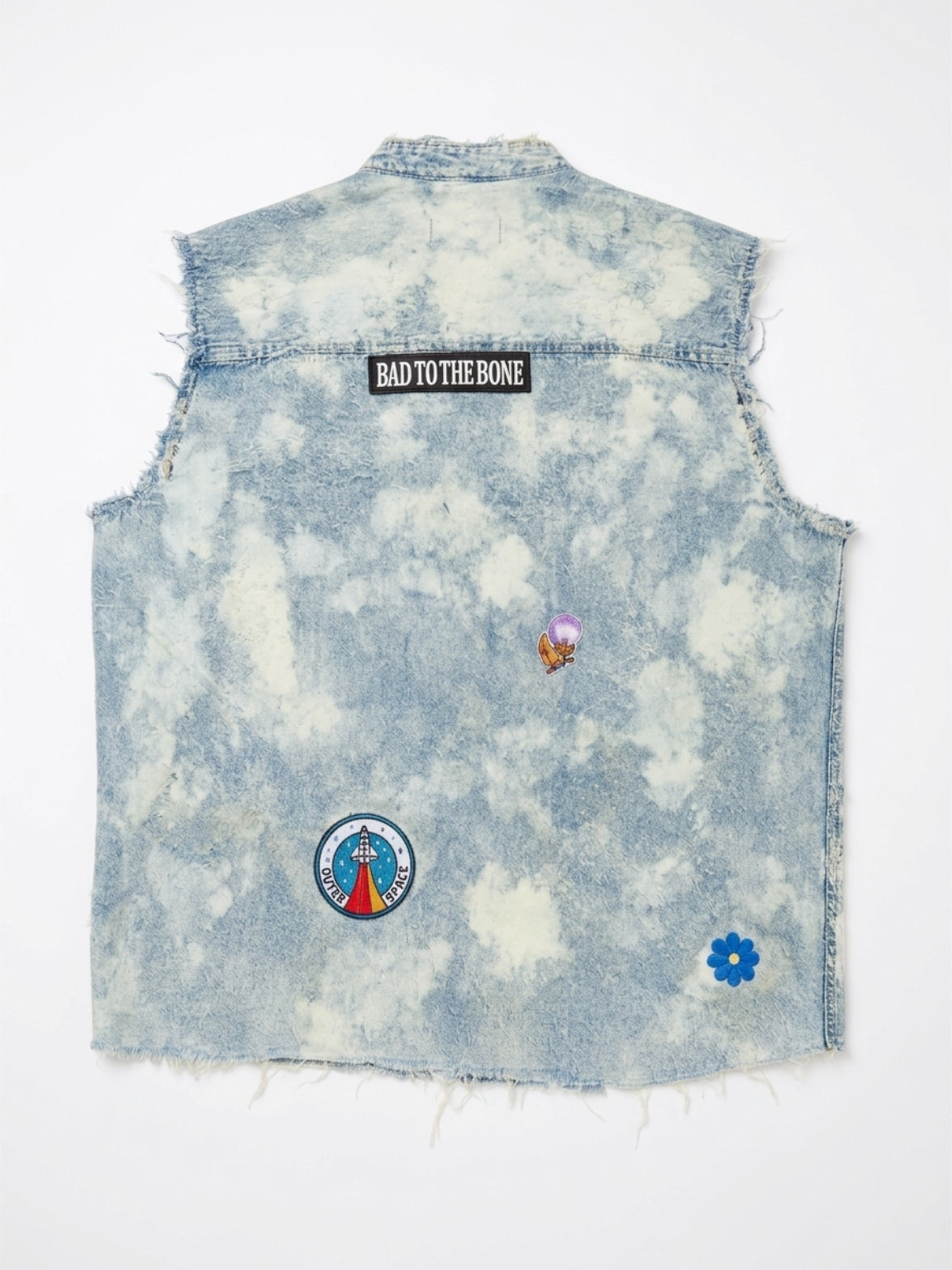 Cherry Rebel Denim Vest