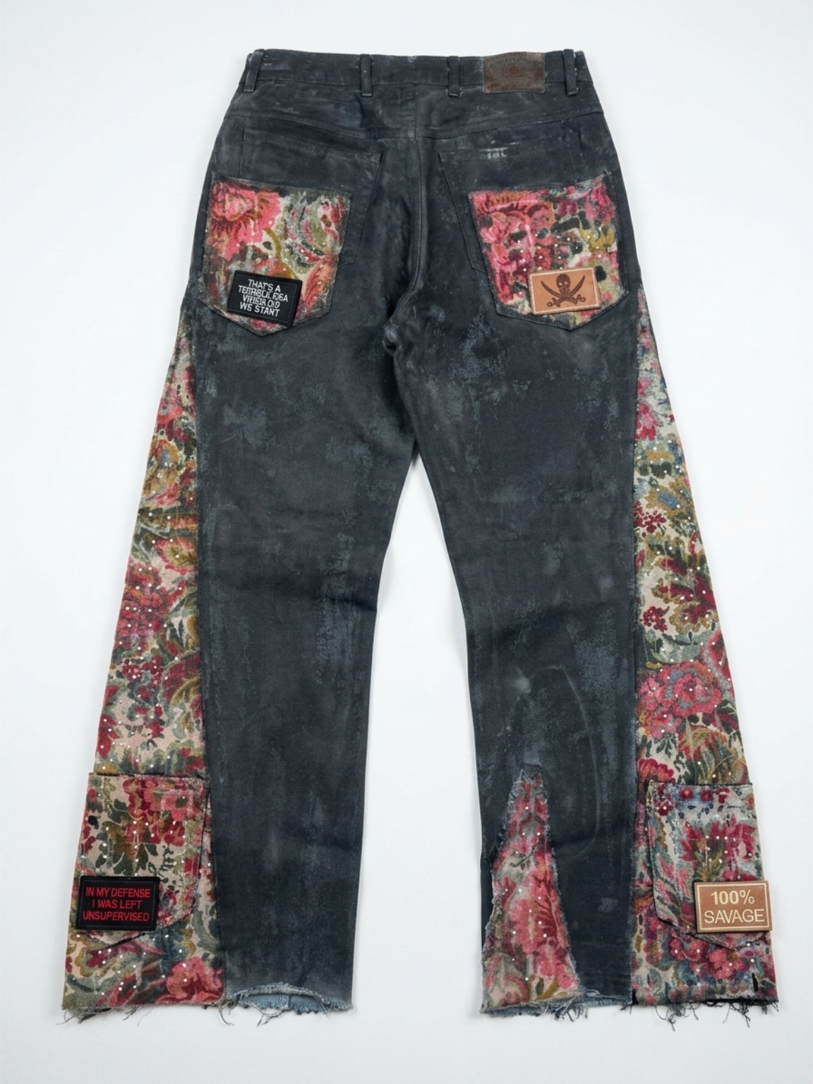 Waxed Savage Bloom Jeans