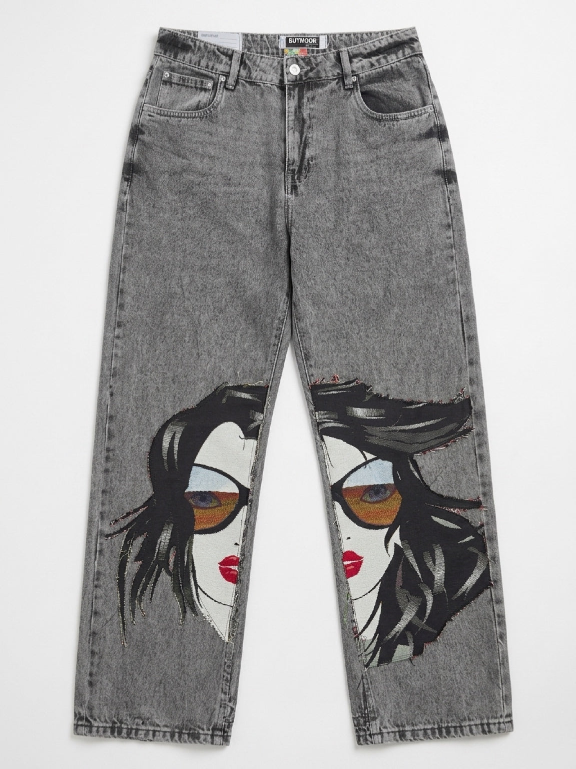 Portrait Muse Distressed Jeans